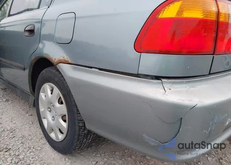 2000 Honda Civic Lx from USA, damaged, VIN 2HGEJ6674YH519619